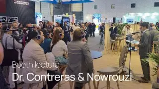 ESCRS 2023 Booth lecture - Dr. Miguel Contreras & Dr. Ali Nowrouzi on the Precizon Presbyopic NVA