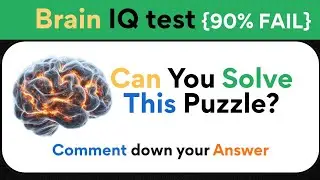 Brain IQ test | Only for genius | 90% fails