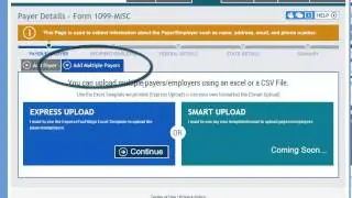 Payer Details - Form 1099