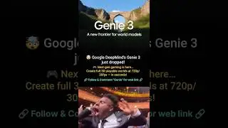 Google&rsquo;s Genie 3: Build Playable 3D Worlds in Seconds