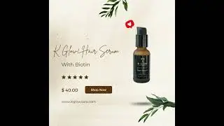 K Glow! Hair Serum