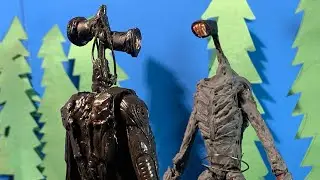 SIREN HEAD VS LIGHT HEAD VS BRIDGE WORM BATTLE