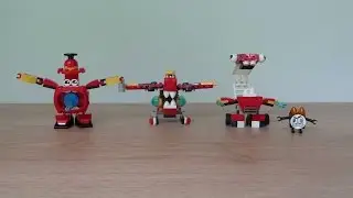 LEGO MIXELS SERIES 8 MCFD Splasho Aquad Hydro MCFD Max