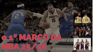 NBA: The 1st milestone of the 25/26 Season