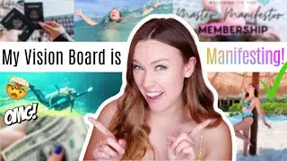 My 2021 Vision Board ALREADY Has MANIFESTED!? | It's coming true! | Law Of Attraction Success