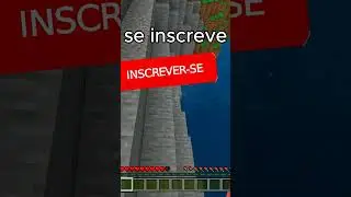 MINECRAFT MAS EU NAO POSSO PARAR DE PULAR!#shorts #minecraft