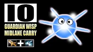 IO The Guardian Wisp Midlane Carry - DotA 1 RGC