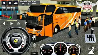 Indonesia Coach bus driving | Euro bus simulator 2025 Android gameplay