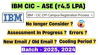 🔥IBM Direct Test Hiring 2025 | IBM Off Campus Hiring 2025, 2024 | hire me plz