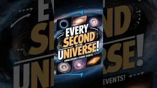 Amazing Cosmic Events: What Happens Every Second in the Universe? 🌠 #facts #shorts