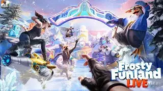 BGMI LIVE 🔴 | Squad Gameplay | Frosty Funland Update ❄️🔥