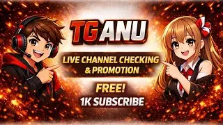 Live Channel Checking & Promotion FREE || फ्री 1k सब्सक्राइब 😳 सिर्फ 2 मिनट में