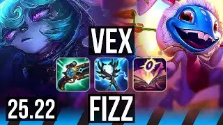 VEX vs FIZZ (MID) | EUW Master | 25.22