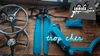 sablage + peinture T'ES TROP CHER ! oui mais.... ( sablex)