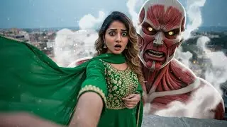 Colossal Titan In India | Made With Veo3 AI 