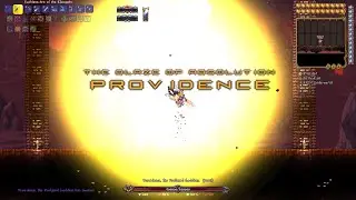 Terraria Calamity Infernum Melee only - Providence 