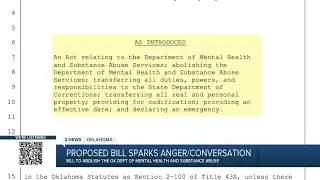 Will OK Dept. of Mental Health and Substance Abuse go away? | Lawmaker responds AM
