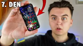 7 Dní jsem Používal Nejmenší iPhone na Světě a Udělal s Ním CRASHTEST!