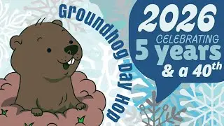 Groundhog Day 2026 - Scrapbook Layout Process - Let the Weekend Begin