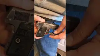 Watch Pocket Carry #colt #1908 #25acp #watchpocket #vestpocket