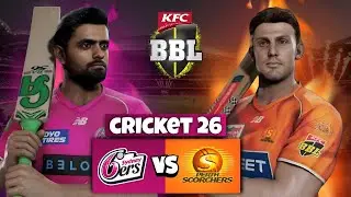 Sydney Sixers vs Perth Scorchers BBL Play-Off Full Highlights | Cricket 26 Gameplay