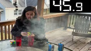 2 Beers 2 Cigs 2 Rubiks Cubes Speedrun is Inspirational