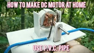 How to make DC motor at home