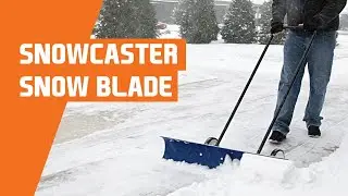 Snowcaster Snowblade- Clears snow in HALF the time with HALF the effort of traditional shoveling!