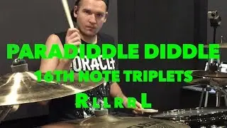 6 Stroke Roll (Paradiddle Diddle Chop) - Intermediate Drum Lesson - #drumlessons