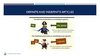Class 3 and above (Topic : ARTICLES)