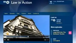 BBC Radio 4: Law in Action