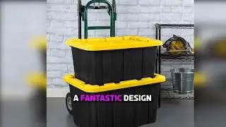 Sterilite 27 Gallon Industrial Tote Review | Best Heavy-Duty Garage Storage Bins for Moving
