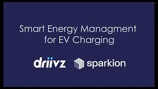 Smart Energy Management for EV Charging