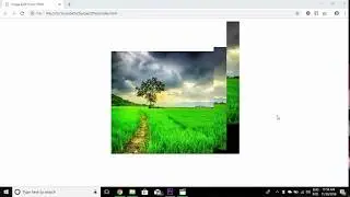 Image split hover effect using pure css with fontawesome