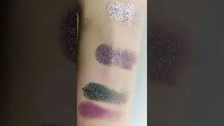 7days b.colour Winter Edition #makeup #палетка #тени #beauty #косметика #свотчи #elkinpopobim