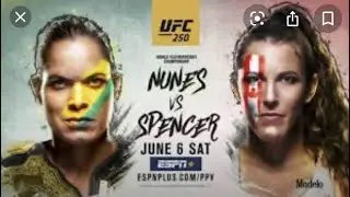 Amanda Nunes Vs Felicia Spencer UFC 250 Resimulation