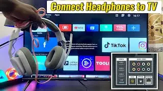 How to Connect Headphones to Any TV (Wired & Wireless)