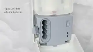 How to Install Our White Automatic Soap Dispenser | Liquid, Spray & Foam Models