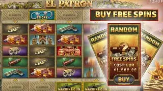 HOW BONUS BUY WORKS ON EL PATRON ONLINE SLOT