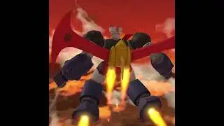MAZIN GO!!! | Megaton Musashi Wired: W | Crossover: Mazinger Z (intro to aerial mission)