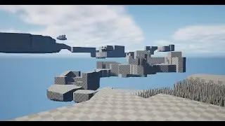 YinYang's Adventure Tutorial Level Greyboxing