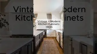 Where Vintage Charm Meets Modern Living | Inset & Walnut Cabinet Design by VIC