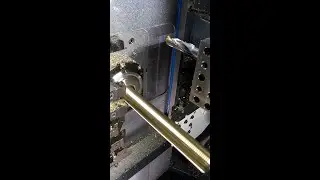Segmented Threading With a Guide Bushing #shorts