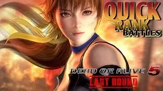 DEAD OR ALIVE 5 Online Ranked Matches Kasumi 01