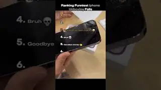 Ranking Funniest Iphone Unboxing Fails 📱