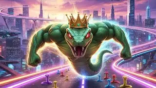 Snake Run Race: I Became the ULTIMATE SNAKE KING! 🐍👑 (Insane Speedrun)#mobilegame #games #stateio