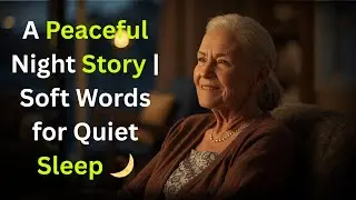 A Peaceful Night Story | Soft Words for Quiet Sleep🌙#PeacefulNight#BedtimeStory#CalmVoice#SleepStory