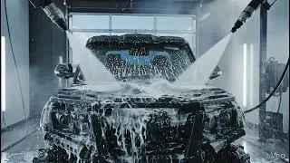 Snow Foam Washing Black ATV #asmr #automobile #carwash #satisfyingshorts