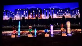 Wii Party Free Play Lucky Launch (All Master CPUs) Charil vs Jackie vs Arika vs George 