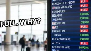 Why Airlines Overbook Flights (The Real Reason) @BehindthepriceYT 